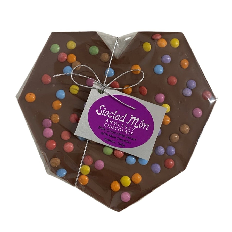 Milk Chocolate Smartie Heart